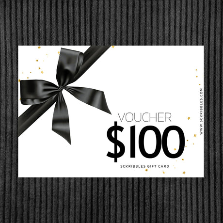 Sckribbles Gift Card | Wallpaper and Murals  Sckribbles $100.00