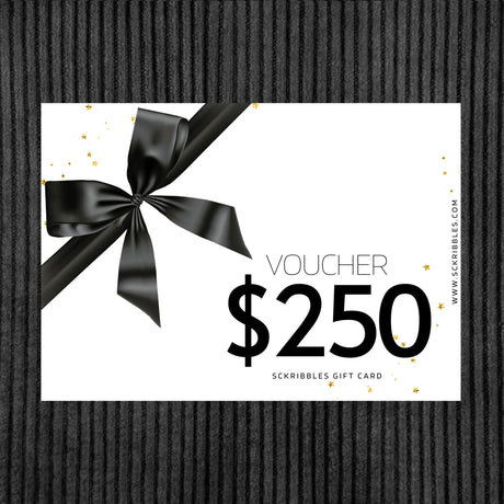 Sckribbles Gift Card | Wallpaper and Murals  Sckribbles $250.00