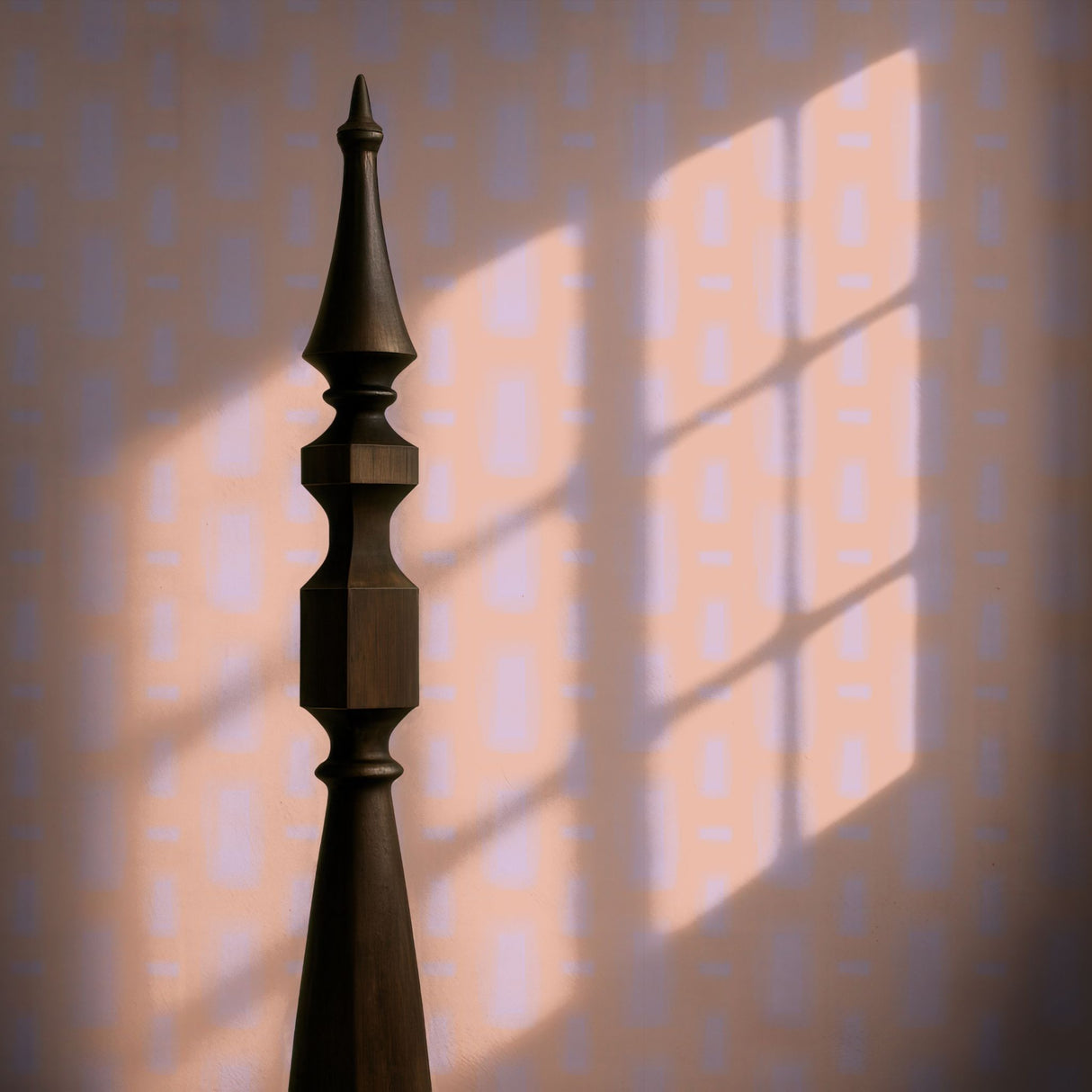 Geo Drift | Contemporary Abstract Geometrical Brick Shapes Wallpaper Wallpaper Sckribbles