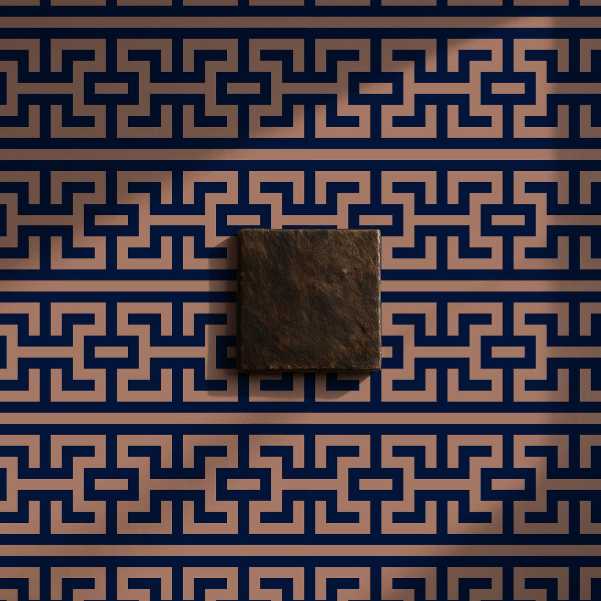 Metro Deco | Bold Geometrical Dramatic Art Deco Wallpaper Wallpaper Sckribbles