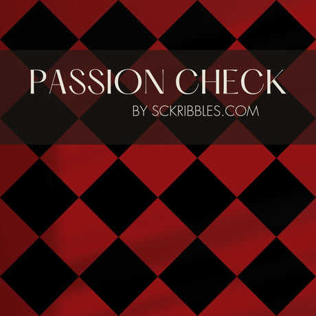 Check Mate | Classic Bold Maximalist Dramatic Checkered Wallpaper Wallpaper Sckribbles