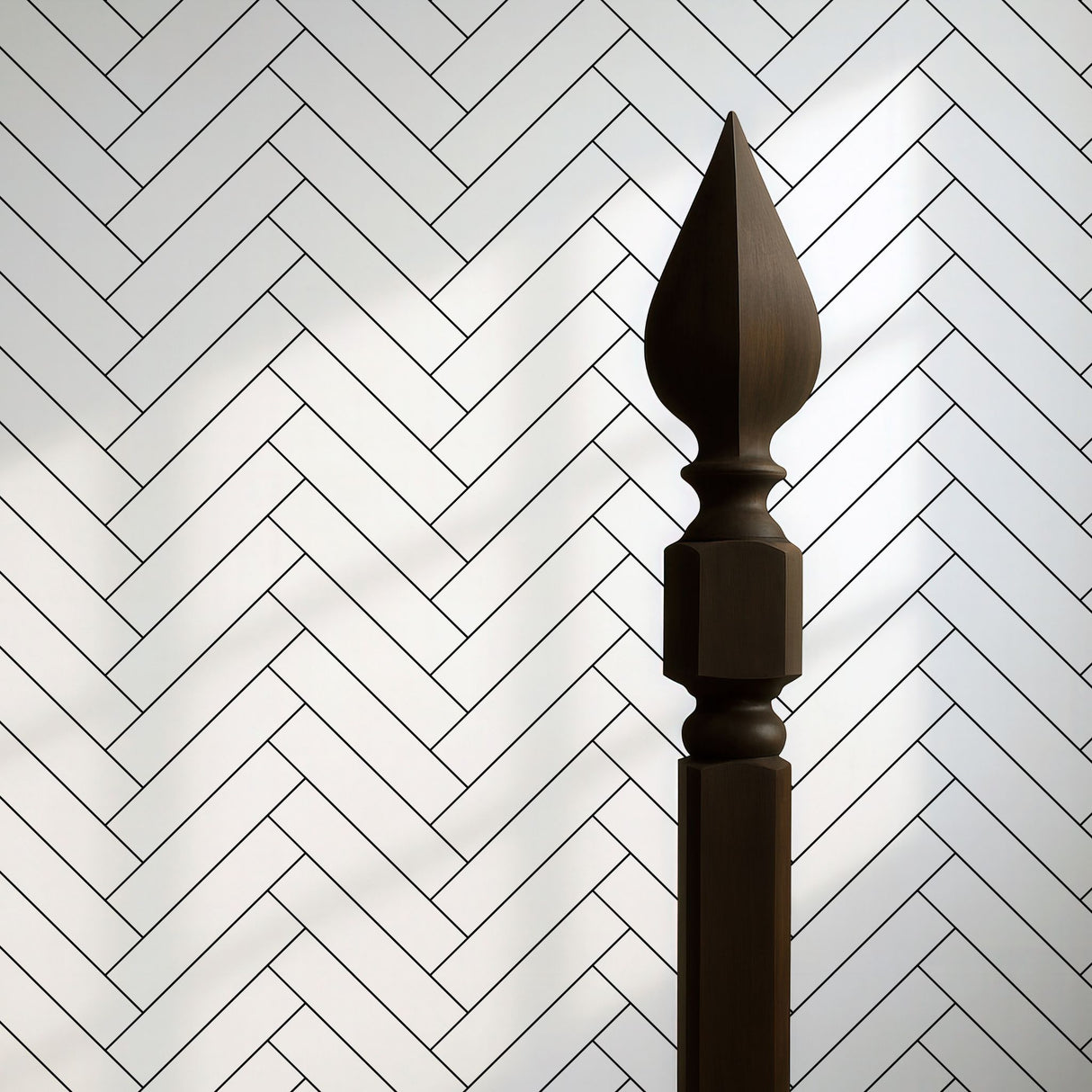 Classic Sub | Timeless Minimalist Geometrical Subway Tiles Wallpaper Wallpaper Sckribbles