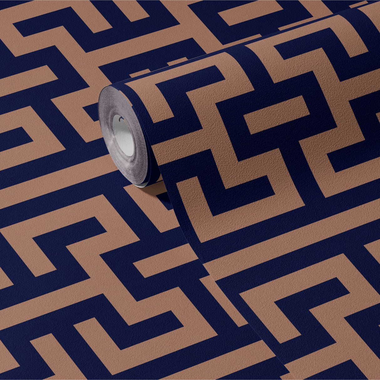 Metro Deco | Bold Geometrical Dramatic Art Deco Wallpaper Wallpaper Sckribbles