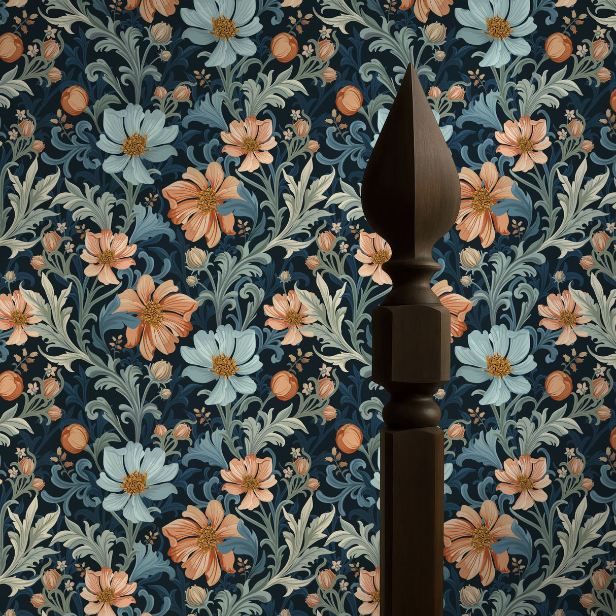 Paradise Petals | Pretty Feminine Romantic Floral Botanical Wallpaper