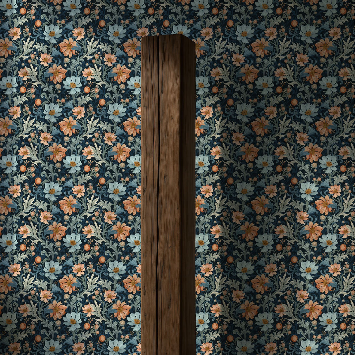 Paradise Petals | Pretty Feminine Romantic Floral Botanical Wallpaper