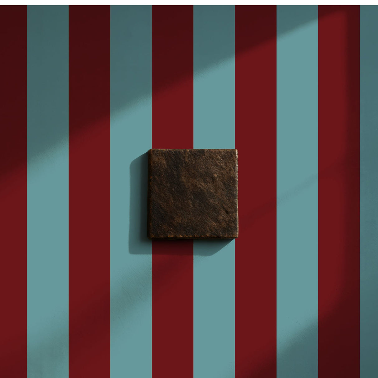 Circus Stripes | Bold Bright Colorful Vertical Striped Wallpaper Wallpaper Sckribbles Signature - Premium Non-Woven Roll - 24 in x 32.8 ft (61 cm × 10 m) Big Top