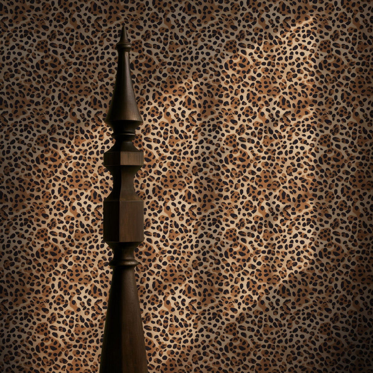 Feline Fancy | Maximalist Leopard Print Wallpaper Wallpaper Sckribbles