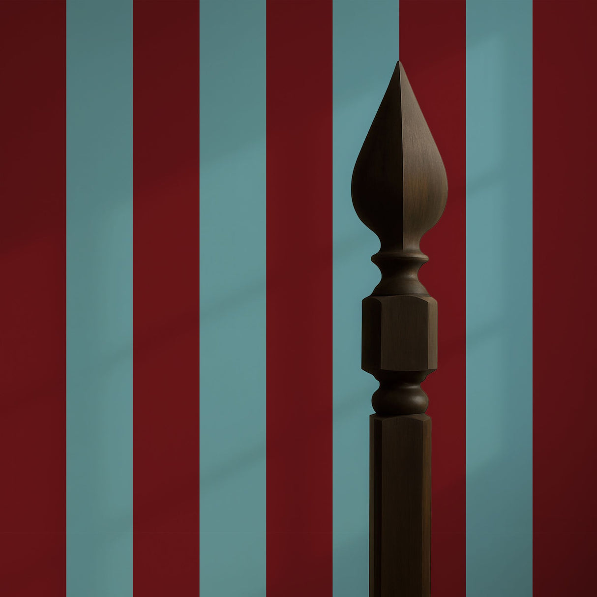 Circus Stripes | Bold Bright Colorful Vertical Striped Wallpaper Wallpaper Sckribbles