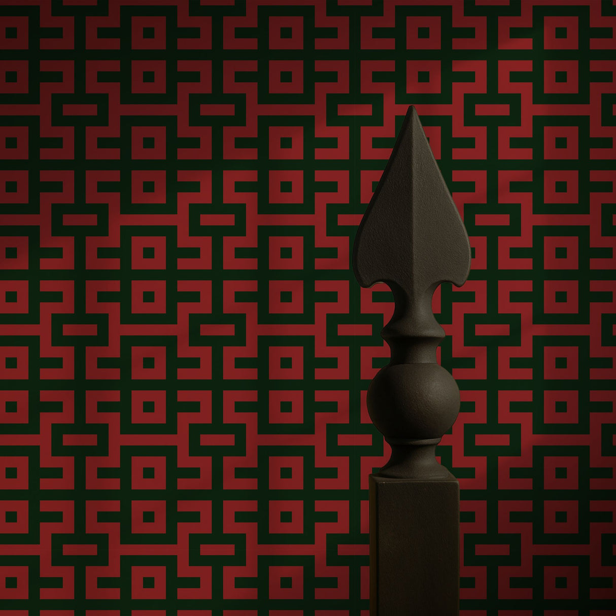 Pacdeco | Bright Bold & Eccentric Retro Art Deco Wallpaper Wallpaper Sckribbles