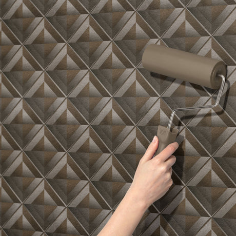 Boxform | Neutral Dimensional Geometrical Masculine Men's Wallpaper Wallpaper Sckribbles