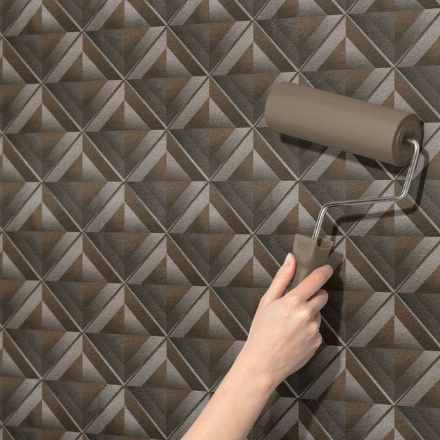 Boxform | Neutral Dimensional Geometrical Masculine Men's Wallpaper Wallpaper Sckribbles