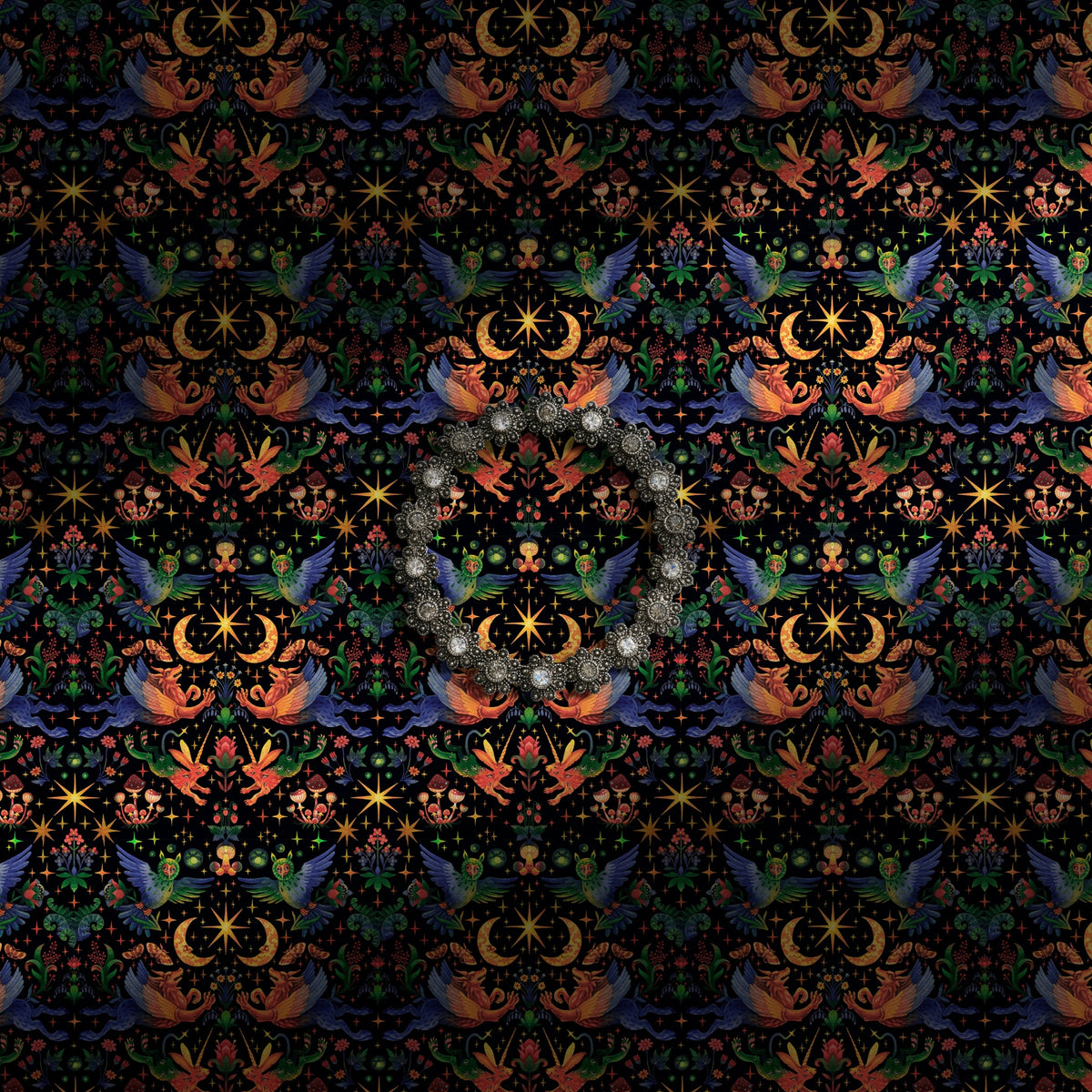 Bright mythical creatures wallpaper.