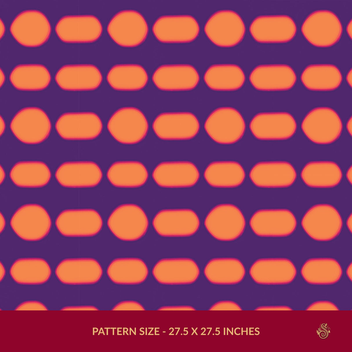 Vibrant Grooves | Bright Colorful Funky Retro Wallpaper Wallpaper Sckribbles