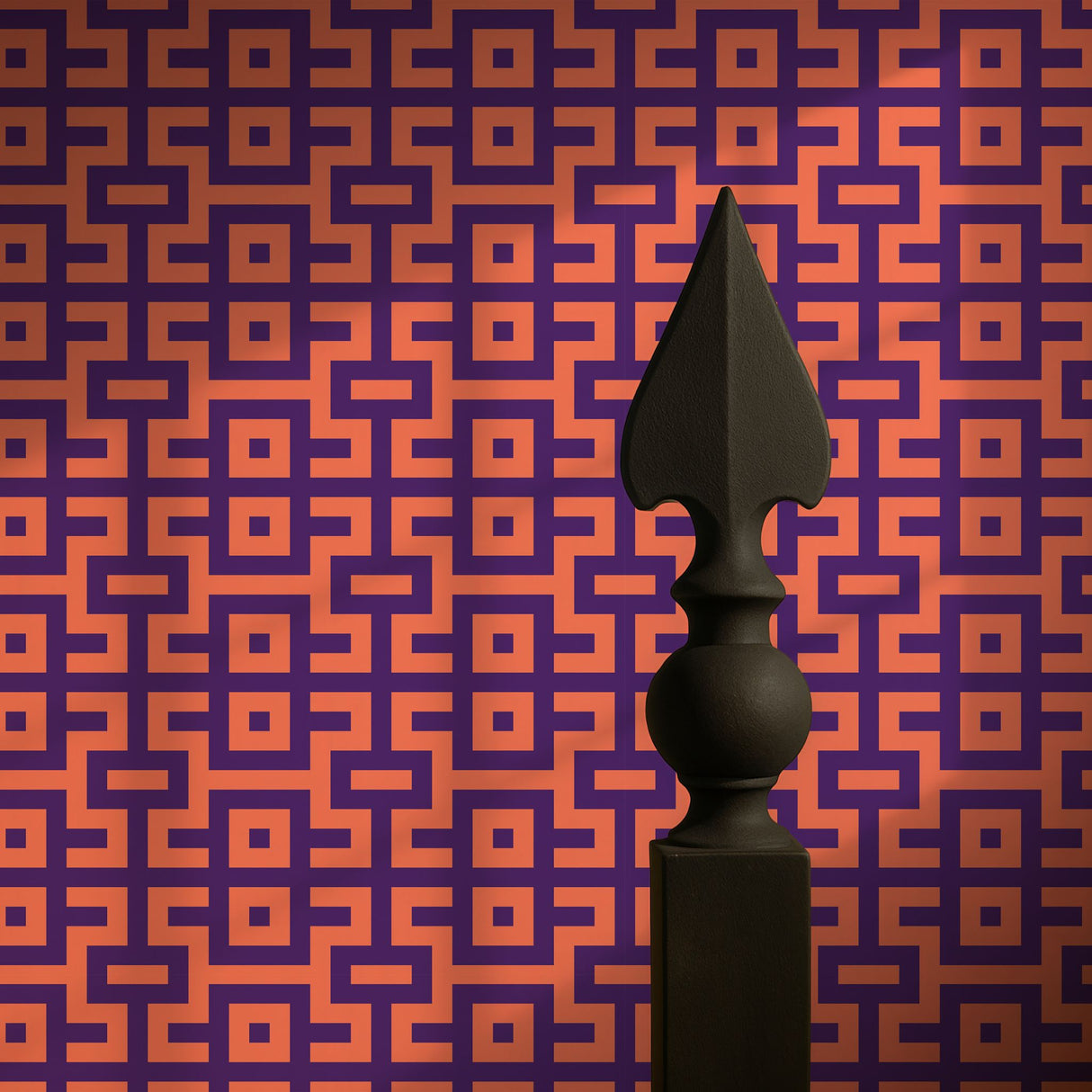 Pacdeco | Bright Bold & Eccentric Retro Art Deco Wallpaper Wallpaper Sckribbles