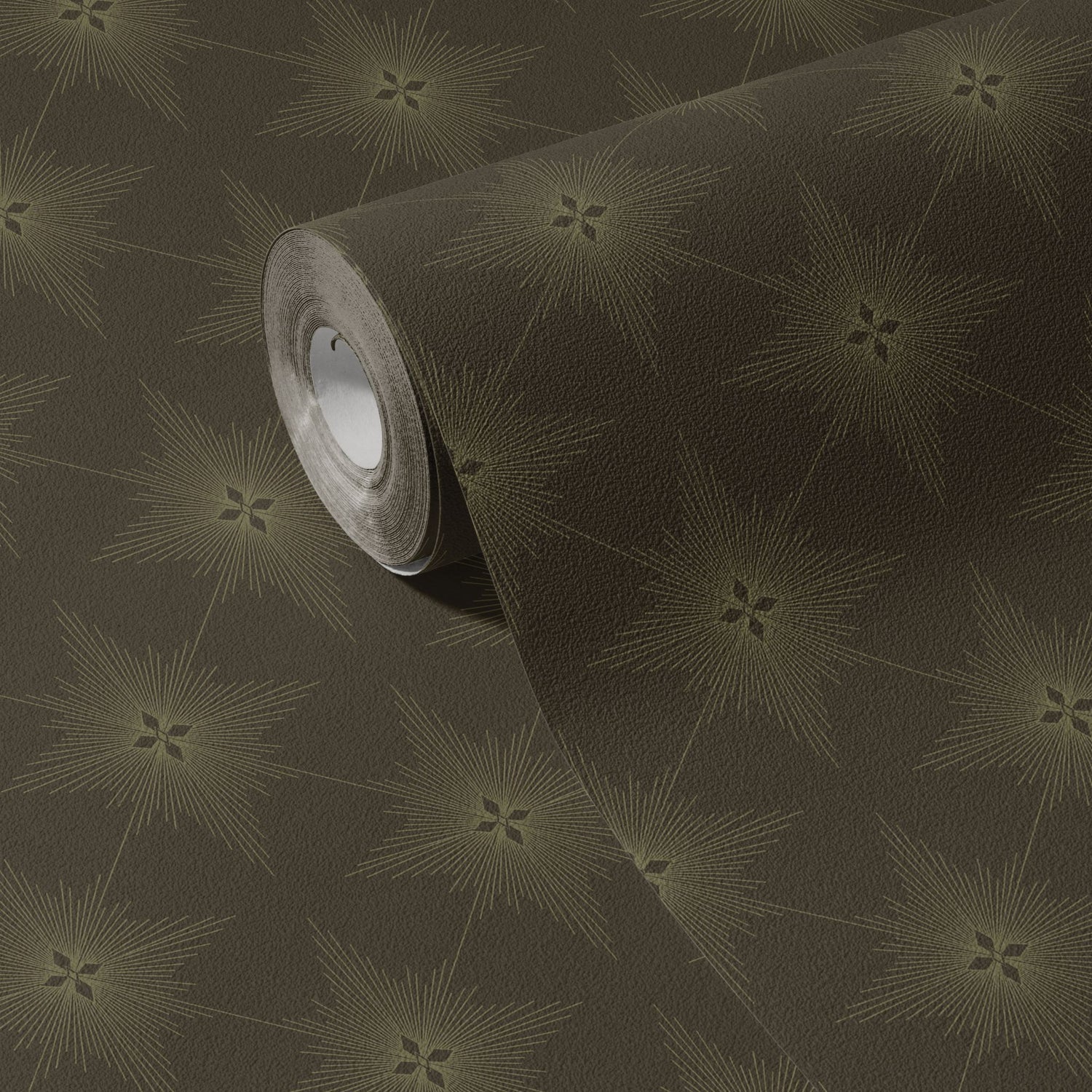 Astralis Royale | Elegant Moody Stars Art Deco Wallpaper Wallpaper Sckribbles
