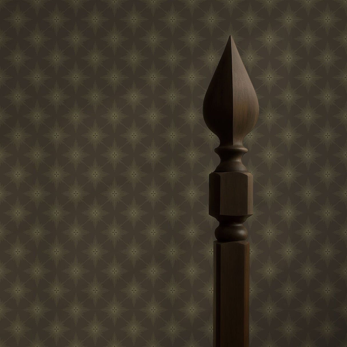 Astralis Royale | Elegant Moody Stars Art Deco Wallpaper Wallpaper Sckribbles