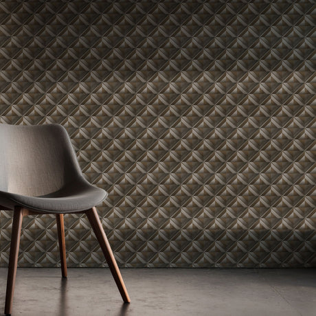 Boxform | Neutral Dimensional Geometrical Masculine Men's Wallpaper Wallpaper Sckribbles