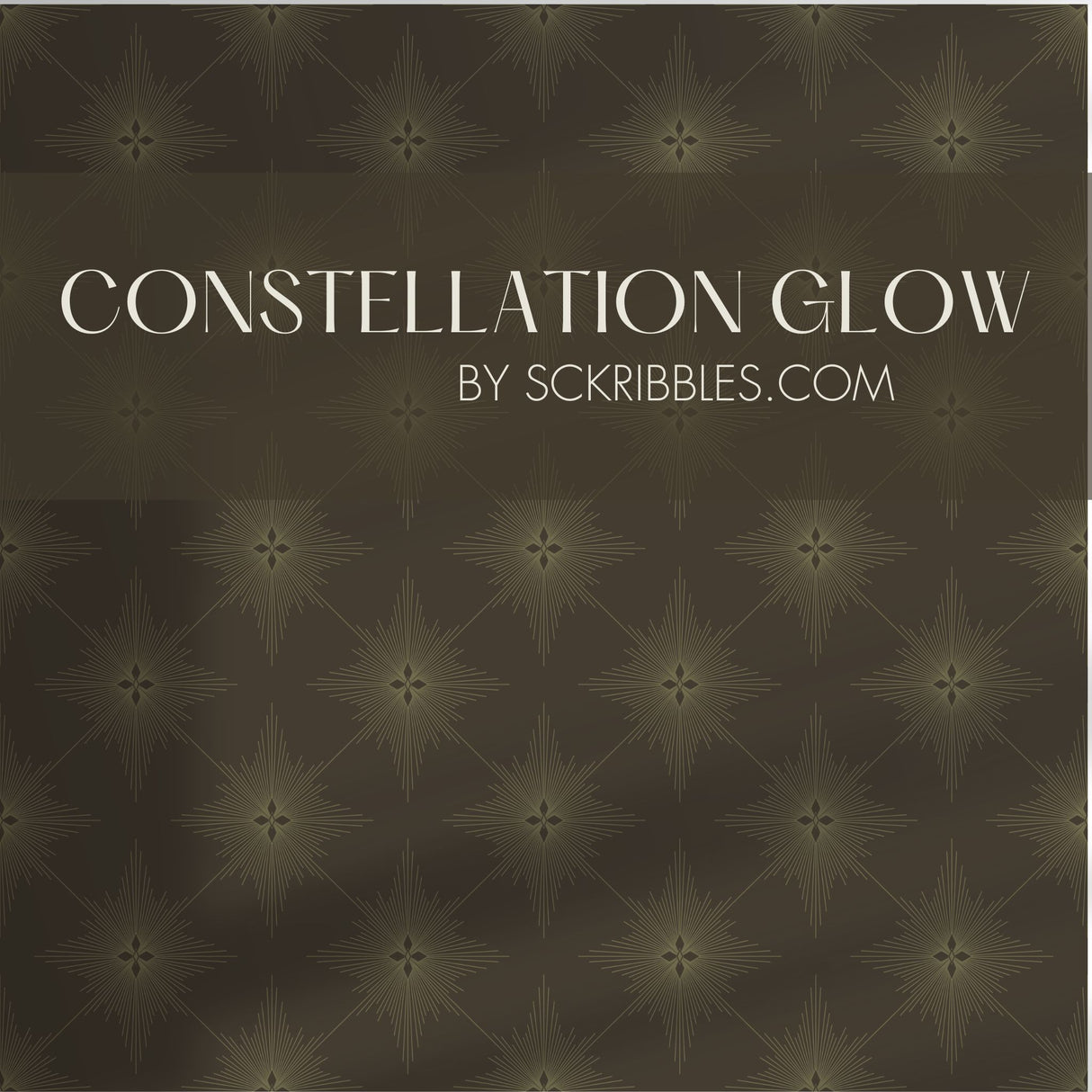 Astralis Royale | Elegant Moody Stars Art Deco Wallpaper Wallpaper Sckribbles