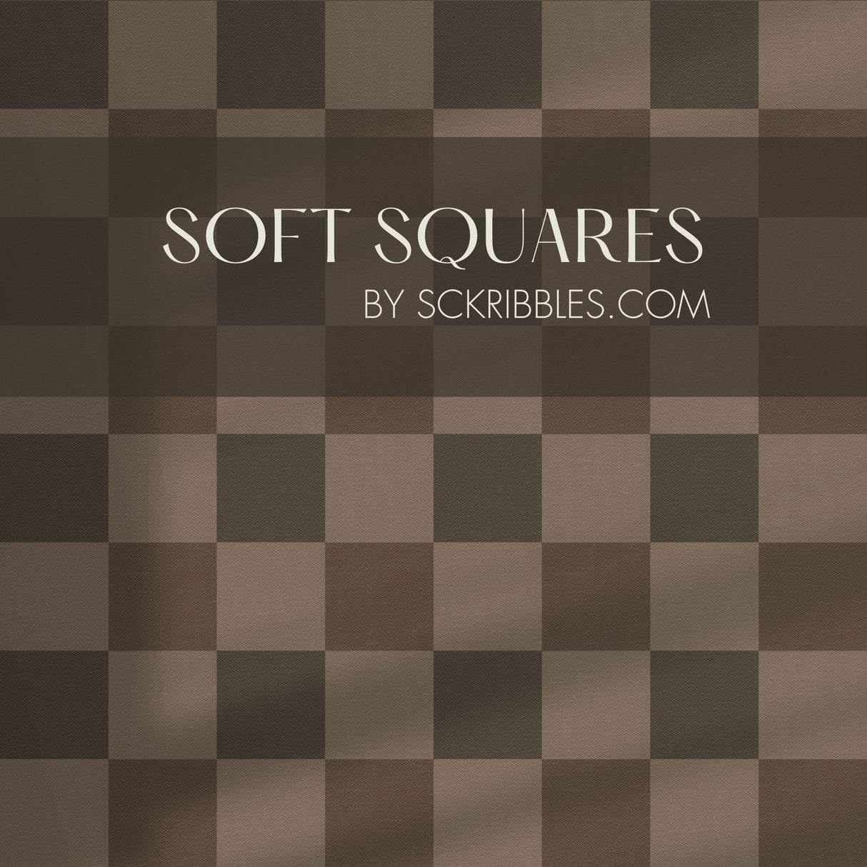 Subtle Grids | Neutral Muted Faded Classic Checkered Wallpaper Wallpaper Sckribbles