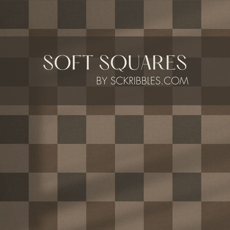 Subtle Grids | Neutral Muted Faded Classic Checkered Wallpaper Wallpaper Sckribbles