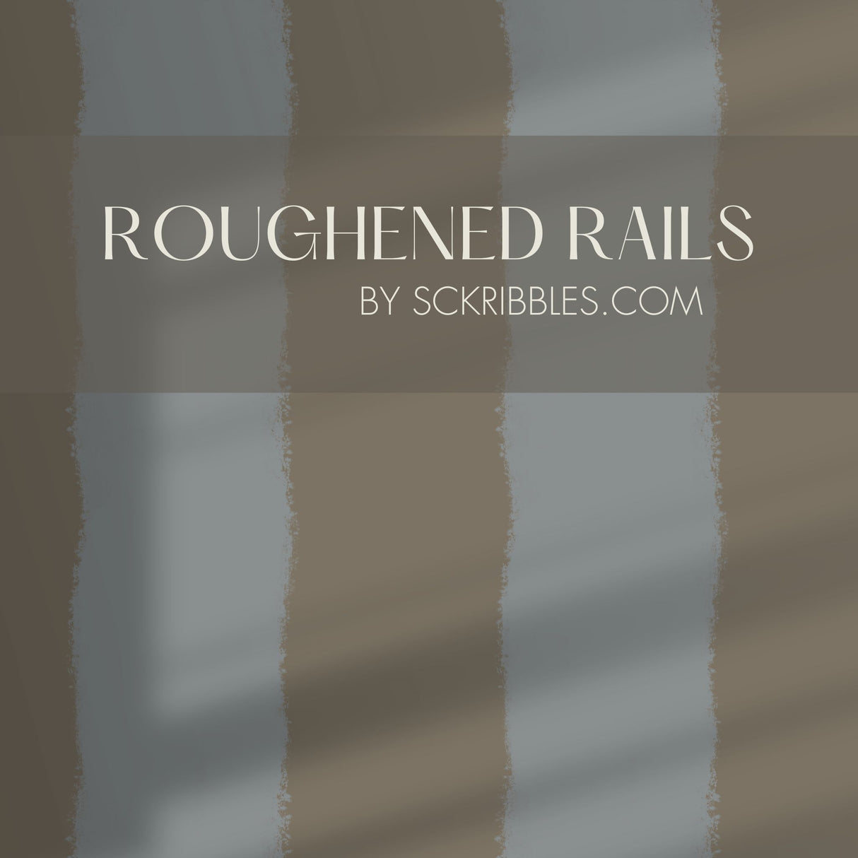 Roughened Rails | Maximalist Bold Jagged Vertical Striped Wallpaper Wallpaper Sckribbles