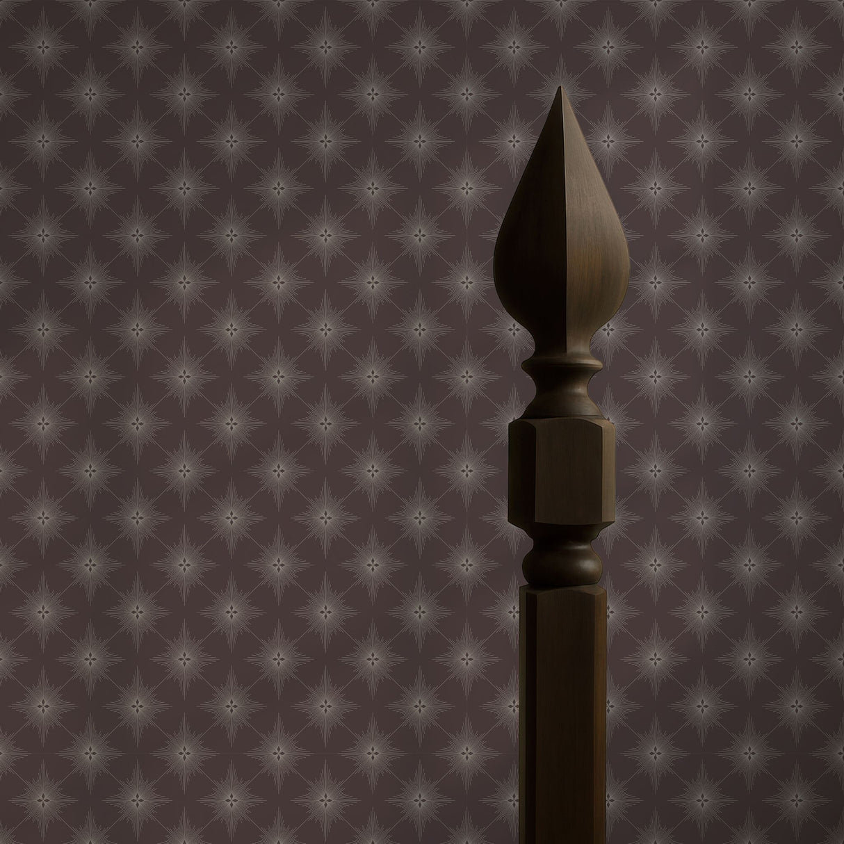 Astralis Royale | Elegant Moody Stars Art Deco Wallpaper