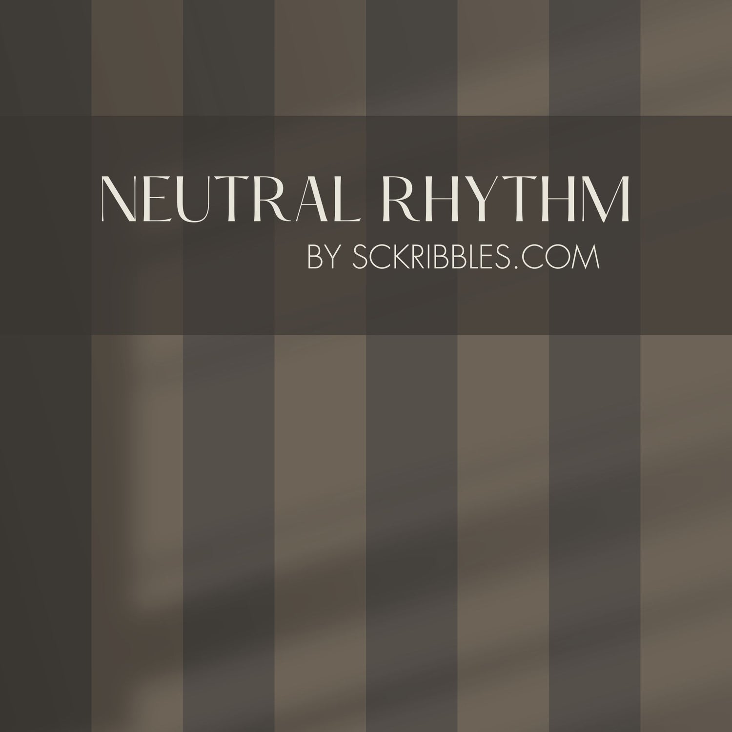 Subtle Stripes | Classic Muted Old-World Understated Striped Wallpaper Wallpaper Sckribbles Traditional - (Non-Woven) Sample 14'' x 14'' / 35 x 35 cm Neutral Rhythm