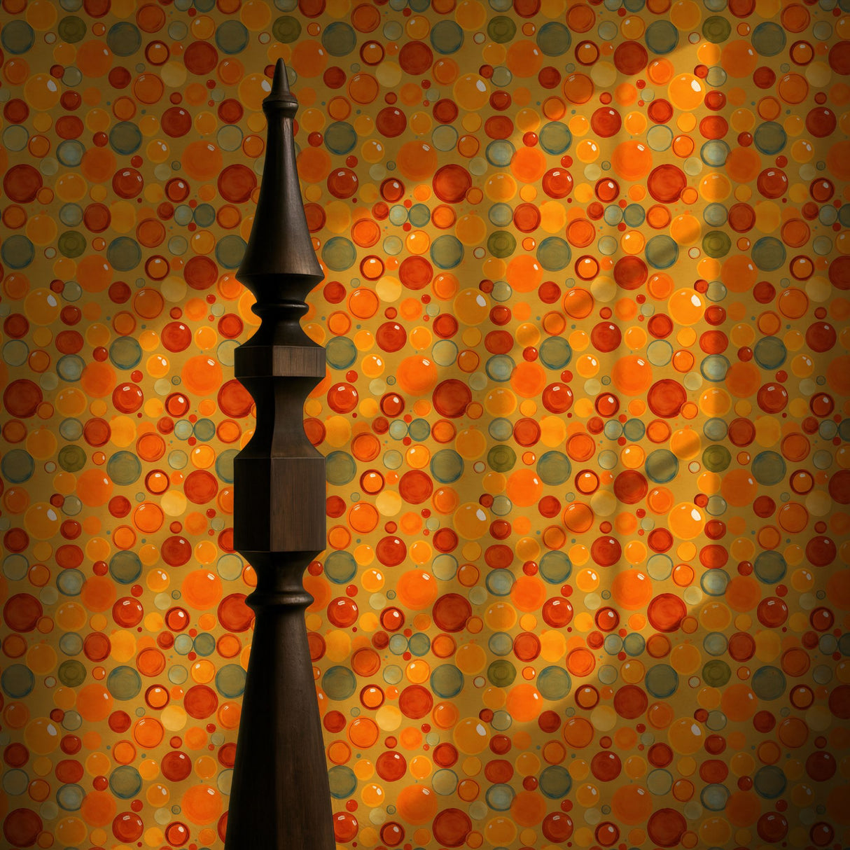 Circus Circles | Colorful Bright Bubbles Children's Room Wallpaper Wallpaper Sckribbles