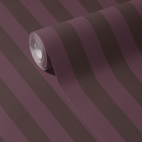 Subtle Stripes | Classic Muted Old-World Understated Striped Wallpaper Wallpaper Sckribbles