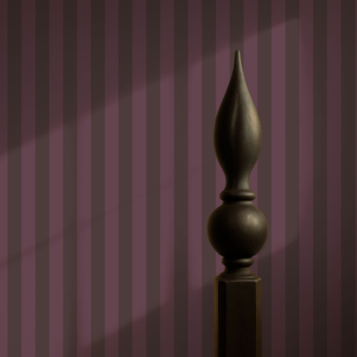 Subtle Stripes | Classic Muted Old-World Understated Striped Wallpaper Wallpaper Sckribbles