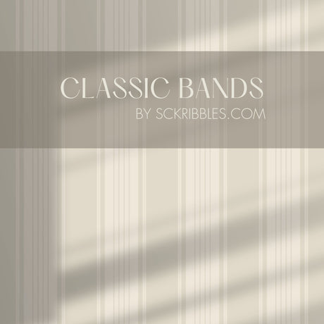 Aristocrat Stripe | Classic Timeless Elegant Traditional Pinstripe Wallpaper Wallpaper Sckribbles Traditional - (Non-Woven) Sample 14'' x 14'' / 35 x 35 cm Classic Bands