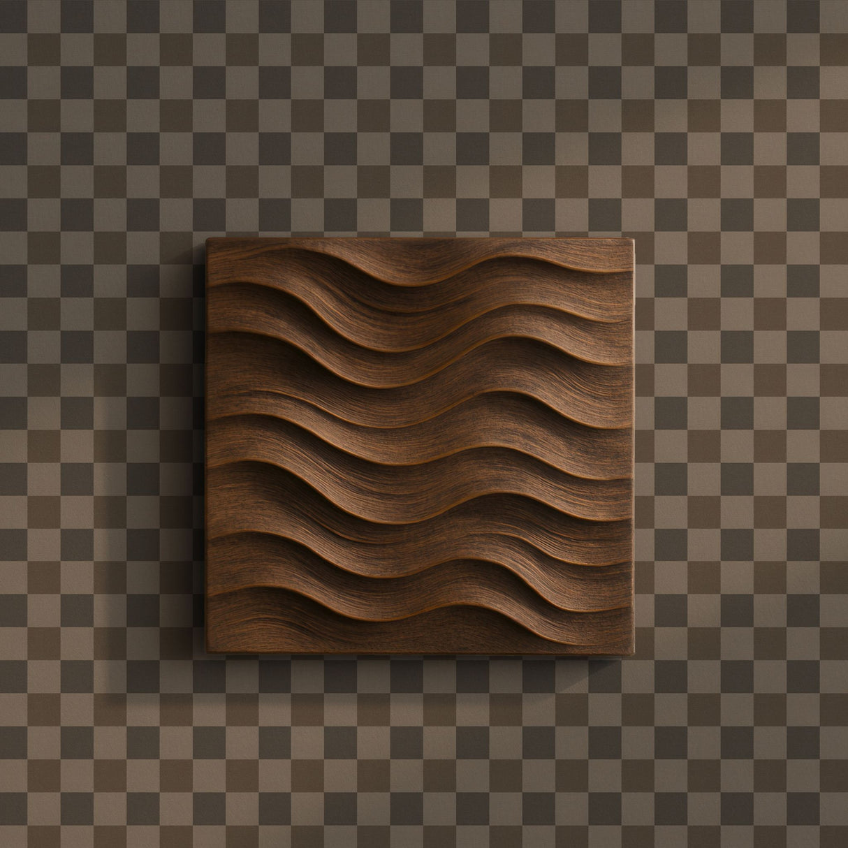 Subtle Grids | Neutral Muted Faded Classic Checkered Wallpaper Wallpaper Sckribbles