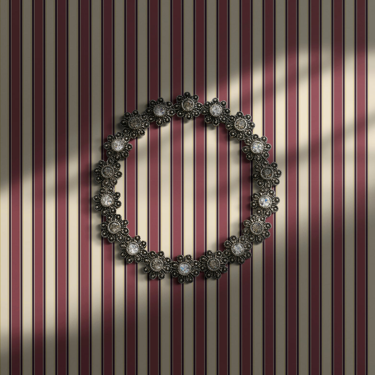 Regal Stripes | Classic Masculine Striped Wallpaper