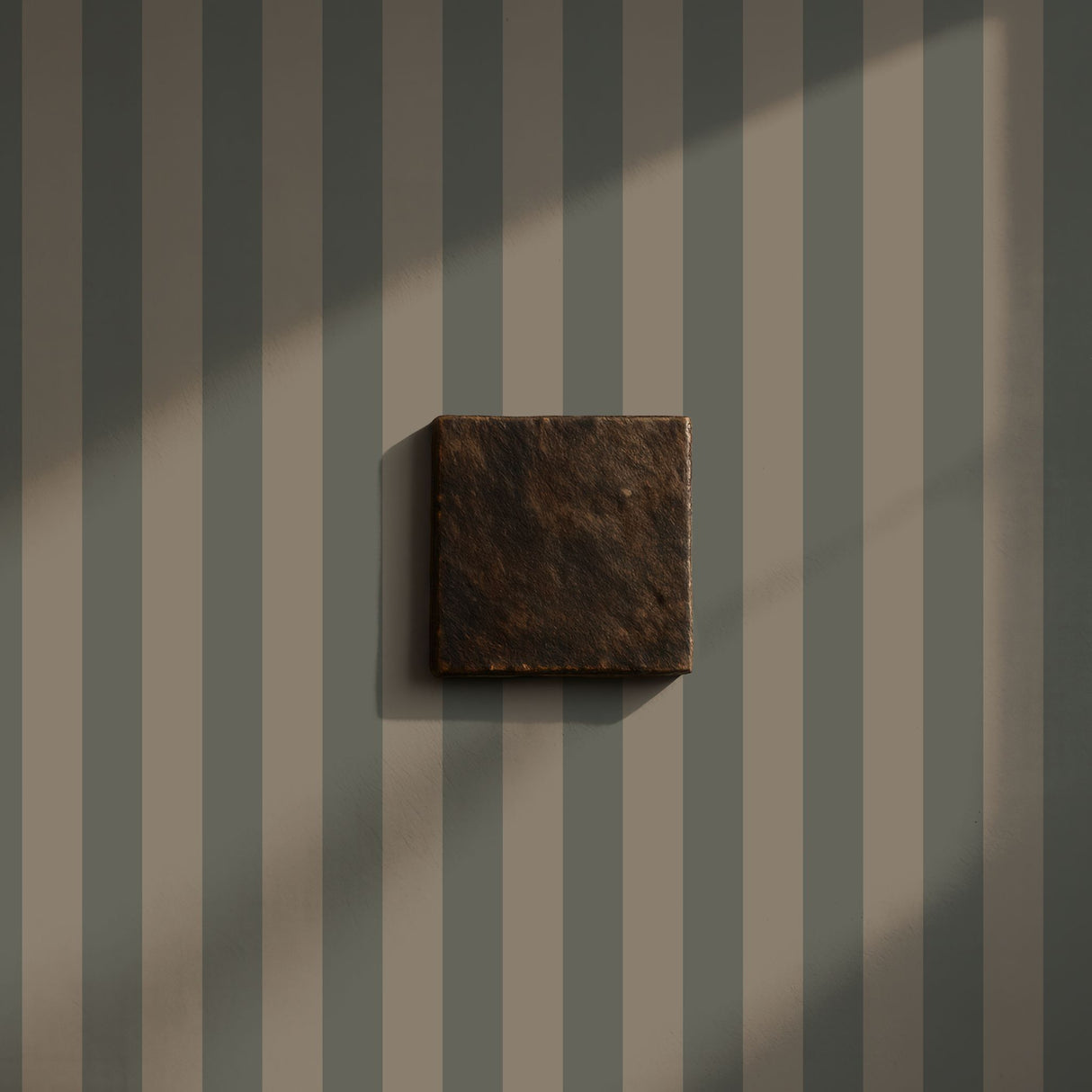 Subtle Stripes | Classic Muted Old-World Understated Striped Wallpaper Wallpaper Sckribbles