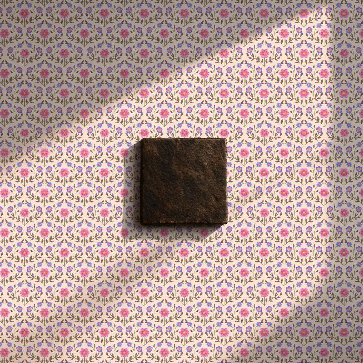 Wildflower Whimsy | Cute Pink Feminine Floral Wallpaper Wallpaper Sckribbles