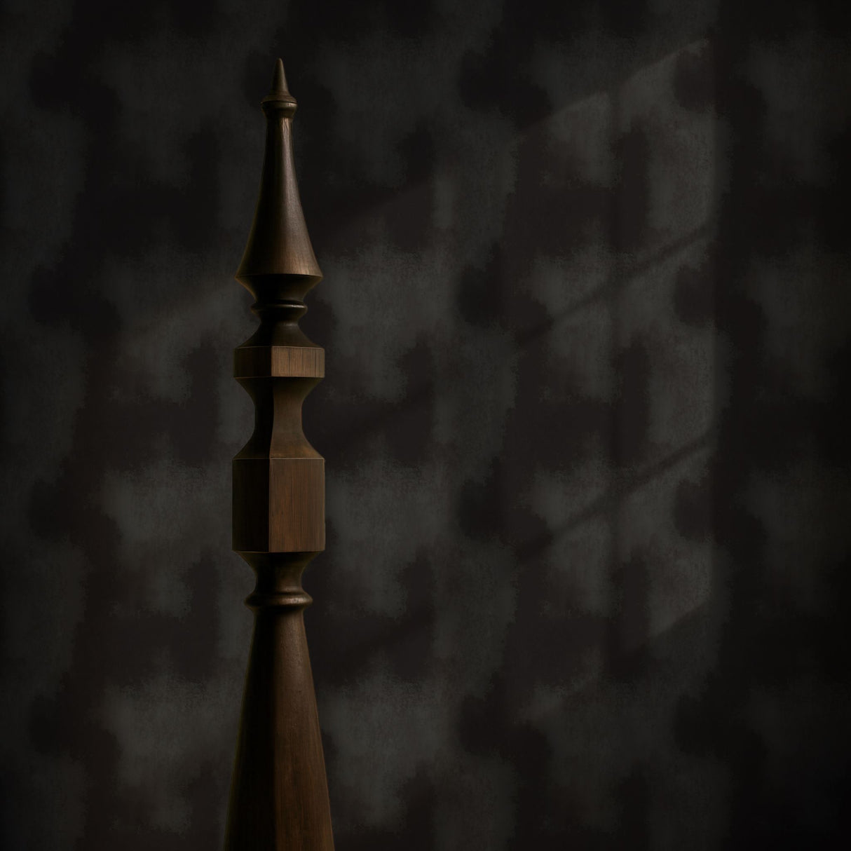 Vandal Veil | Black/Brown & Gray Moody Grunge Abstract Wallpaper Wallpaper Sckribbles