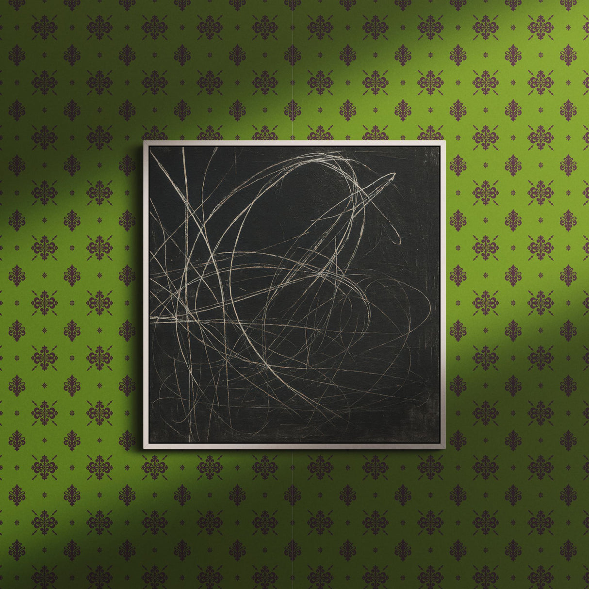 Eccentric Luxury | Unique & Colorful Timeless Damask Wallpaper Wallpaper Sckribbles