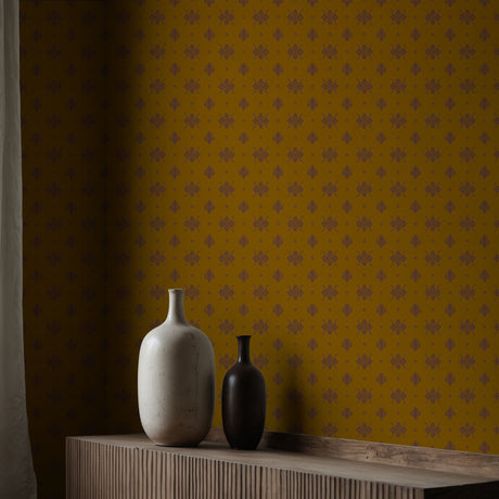 Eccentric Luxury | Unique & Colorful Timeless Damask Wallpaper Wallpaper Sckribbles