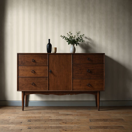 Aristocrat Stripe | Classic Timeless Elegant Traditional Pinstripe Wallpaper Wallpaper Sckribbles