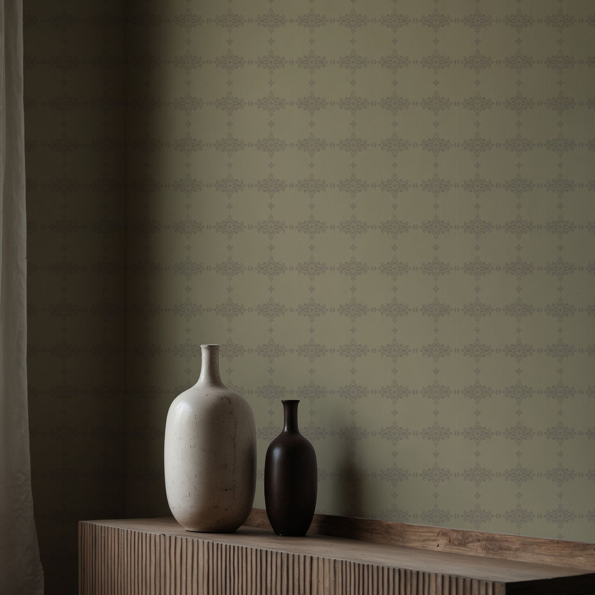Crown Heritage | Classic French European Ornate Damask Wallpaper Wallpaper Sckribbles