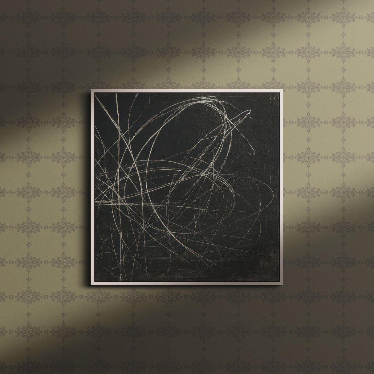 Crown Heritage | Classic French European Ornate Damask Wallpaper Wallpaper Sckribbles