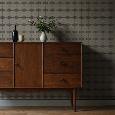 Crown Heritage | Classic French European Ornate Damask Wallpaper Wallpaper Sckribbles