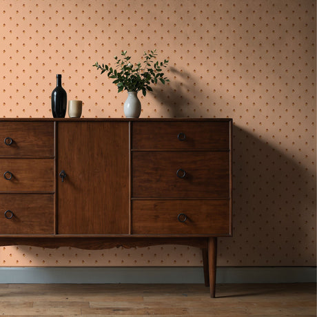 Little Oak | Fun Cute Acorn Children's Room Wallpaper Wallpaper Sckribbles