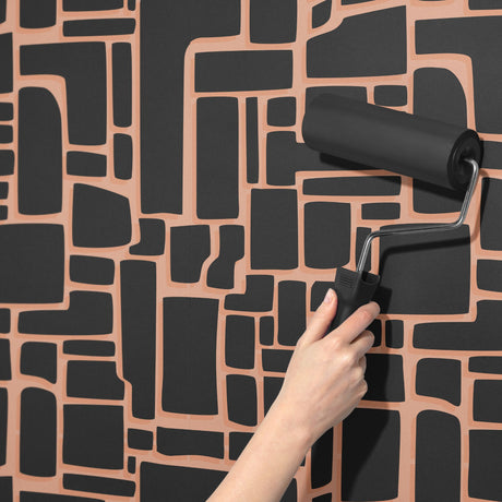 Wildform | Bold Maximalist Abstract African Wallpaper Wallpaper Sckribbles