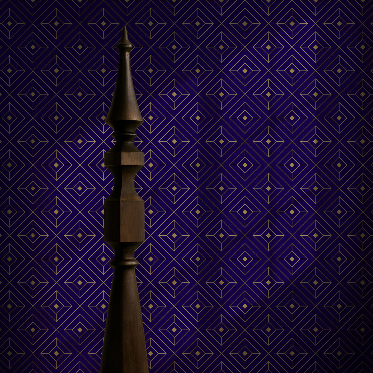 Square Affair | Glamorous & Bold Luxury Art Deco Wallpaper Wallpaper Sckribbles