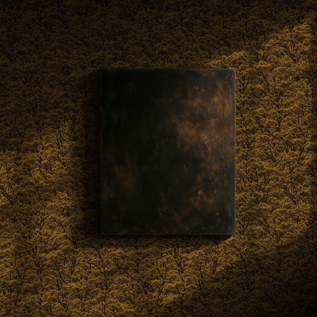 Wattle Glow | Designer Yellow Forest Trees Wallpaper Wallpaper Sckribbles