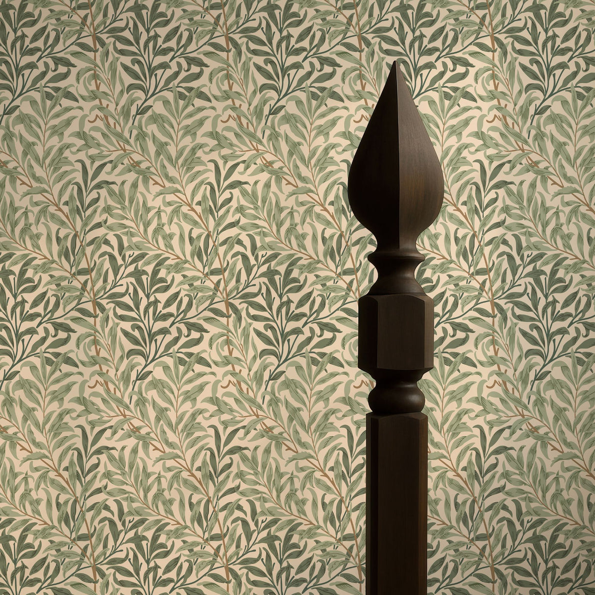 Willow Bough | Botanical Tree Branches William Morris Wallpaper Wallpaper Sckribbles