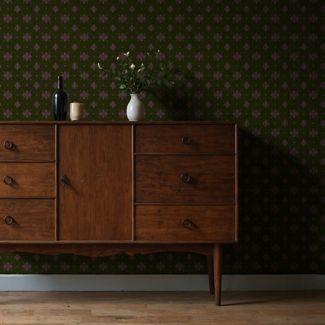 Eccentric Luxury | Unique & Colorful Timeless Damask Wallpaper Wallpaper Sckribbles