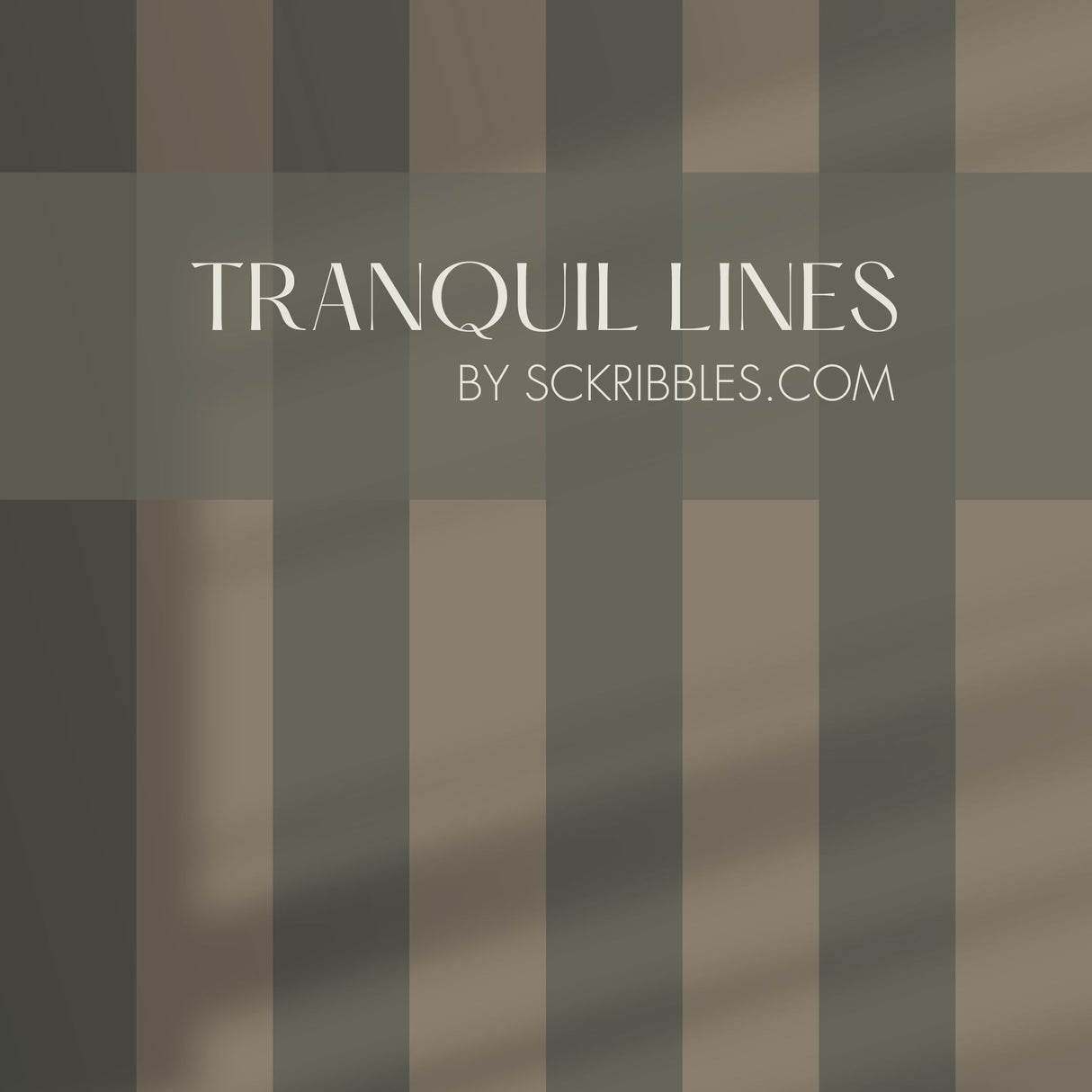 Subtle Stripes | Classic Muted Old-World Understated Striped Wallpaper Wallpaper Sckribbles