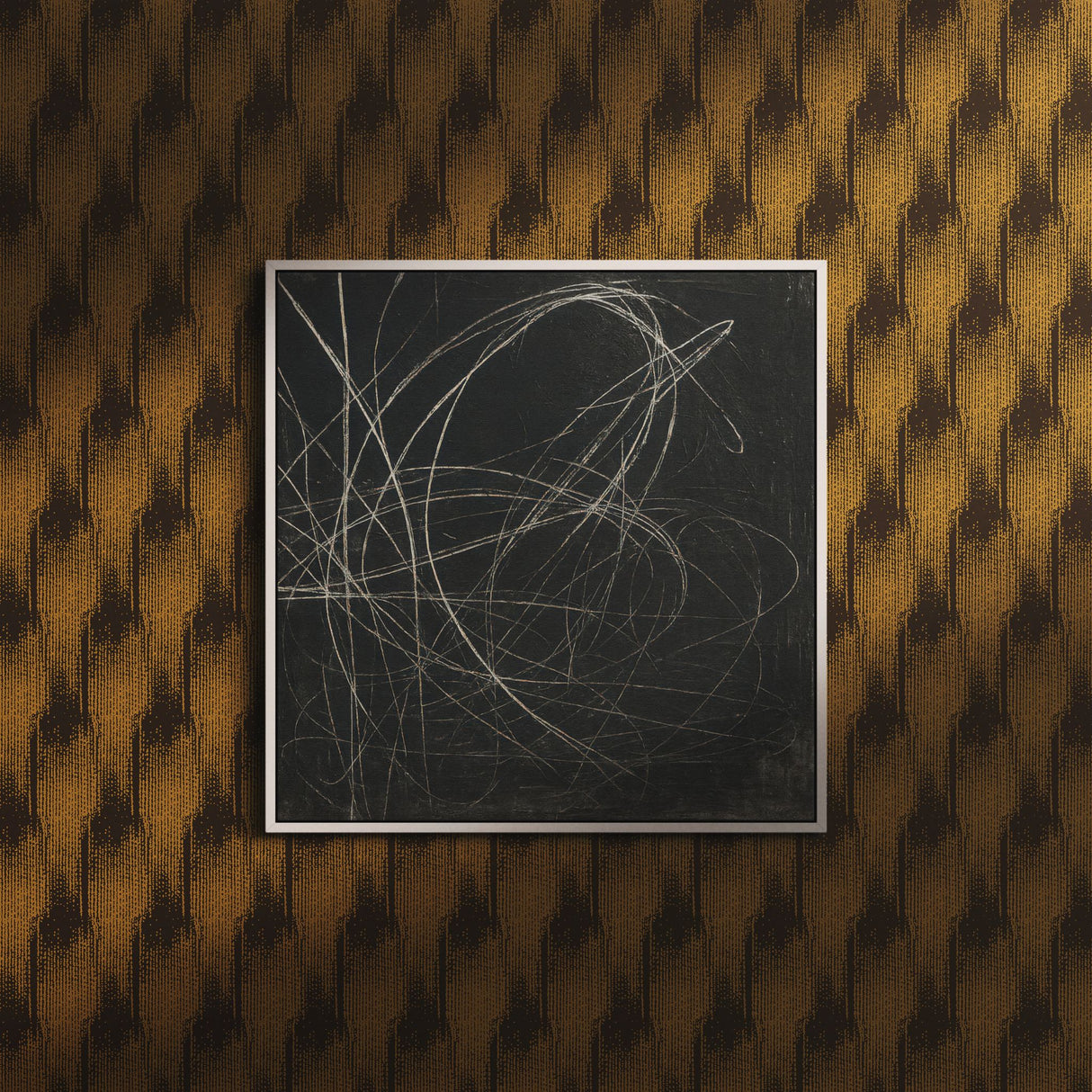 Rebel Deco | Moody Organic Grunge Art Deco Wallpaper Wallpaper Sckribbles